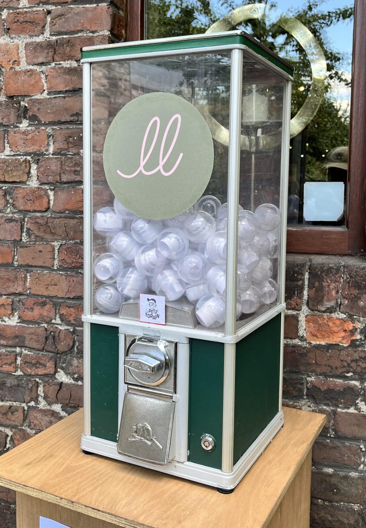 La machine à boules vintage